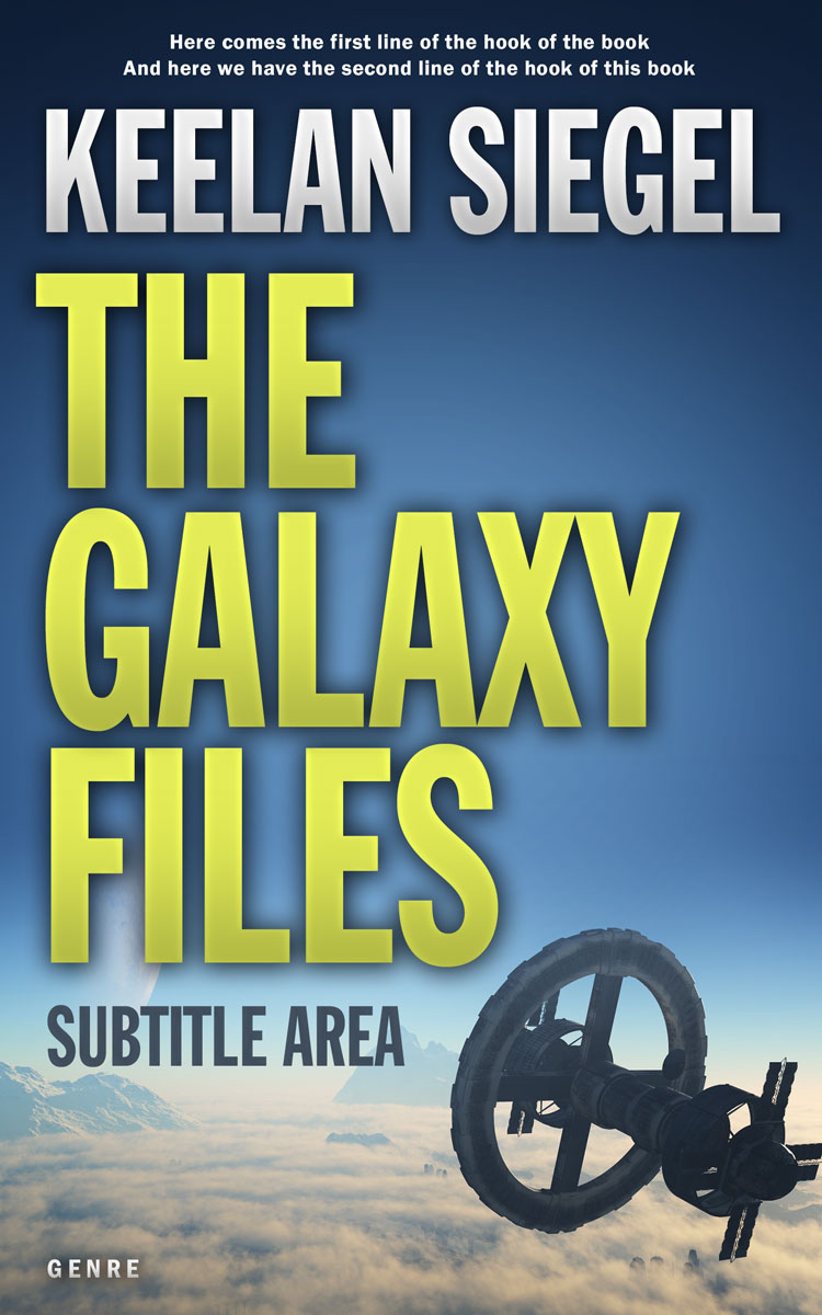 2D view of San Juan #4760 - Premade Science Fiction Book Cover