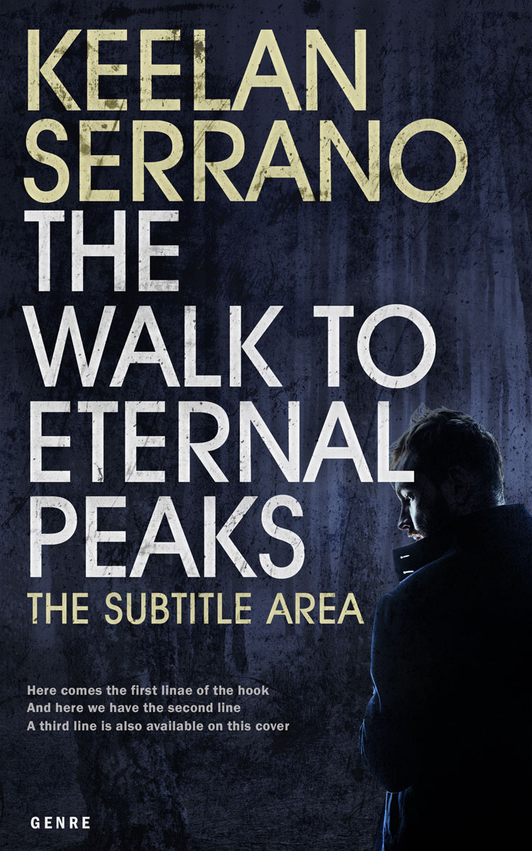 2D view of Premade Mystery & Thriller & Suspense Book Cover - Mirage