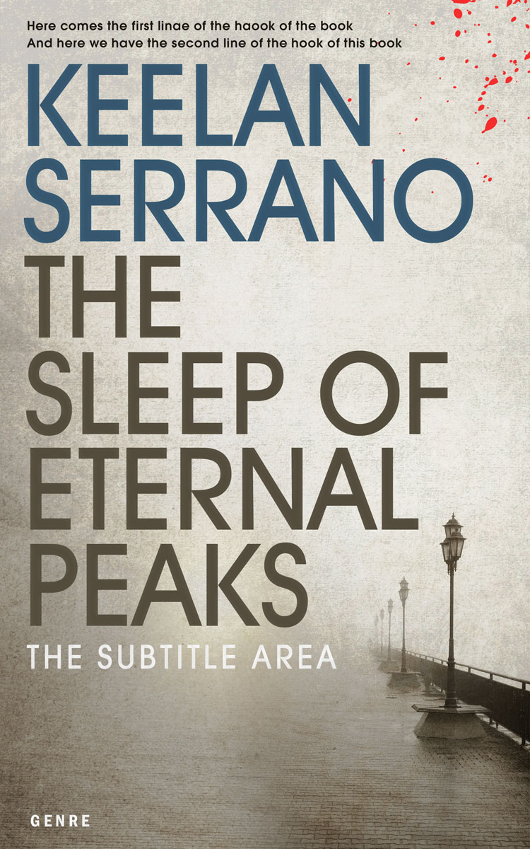 2D view of Swirl #4772 - Premade Mystery & Thriller & Suspense Book Cover