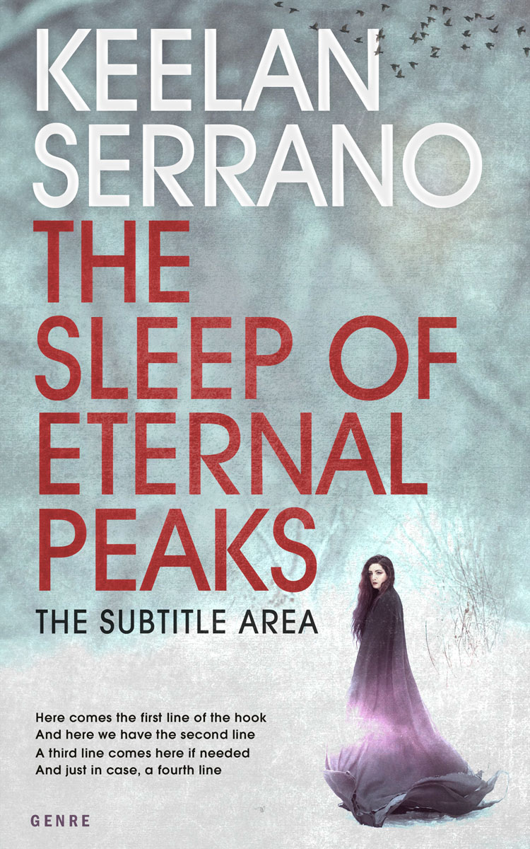 2D view of Submarine #4774 - Premade Mystery & Thriller & Suspense Book Cover