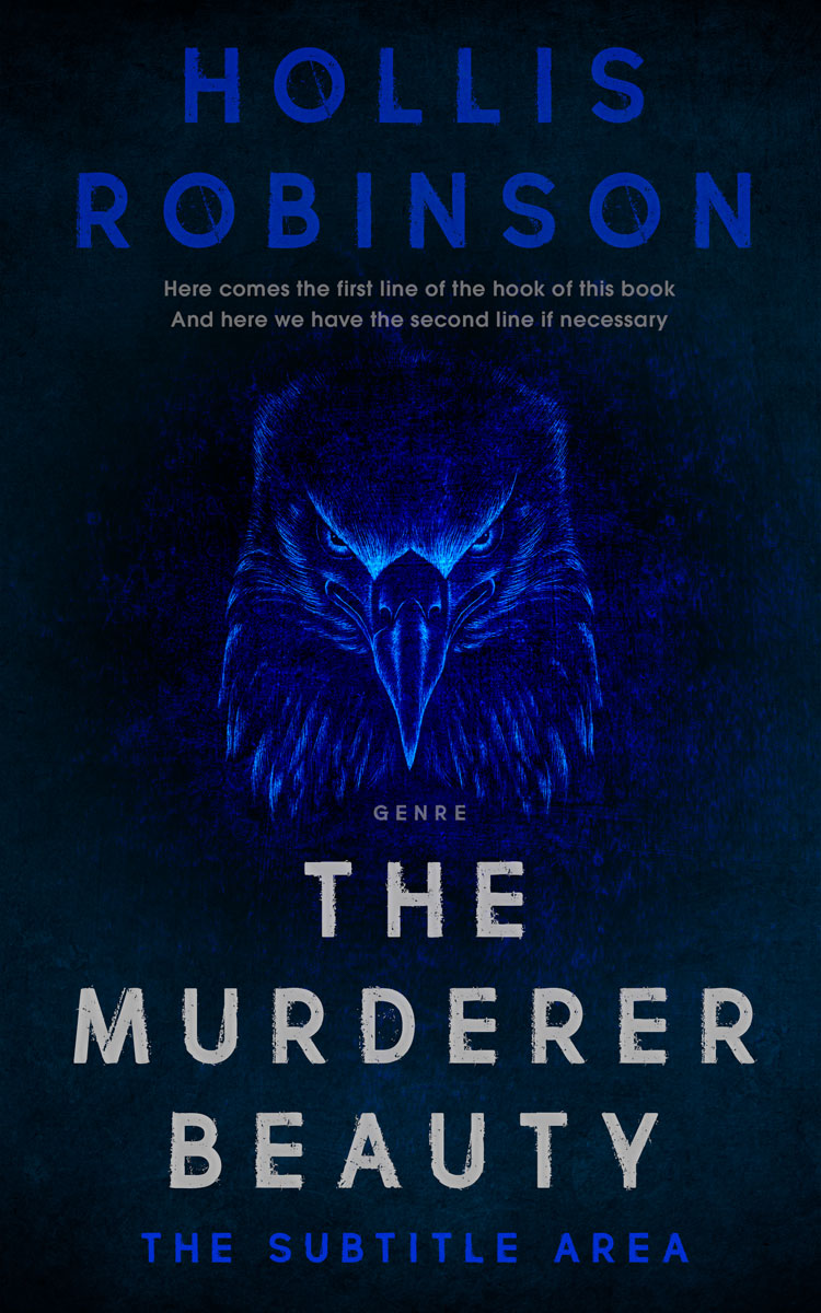 2D view of Black Pearl #4793 - Premade Horror Book Cover