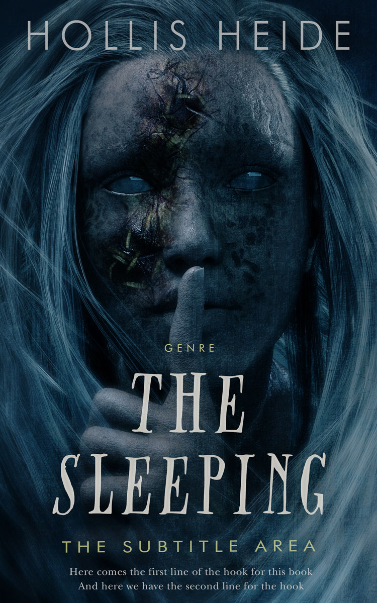 2D view of Big Stone #4803 - Premade Horror Book Cover