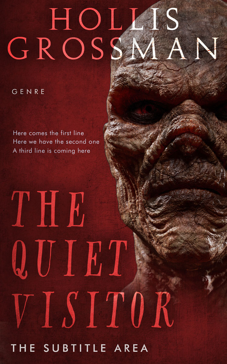 2D view of Cedar #4808 - Premade Horror Book Cover