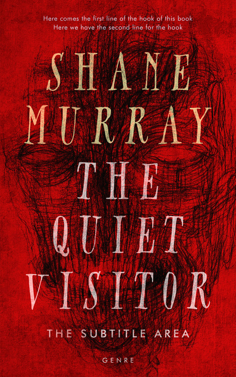 2D view of Premade Abstract Book Cover - Totem Pole