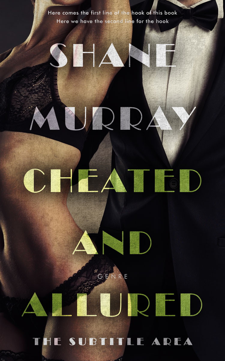 2D view of Premade Erotica Book Cover - Indian Khaki