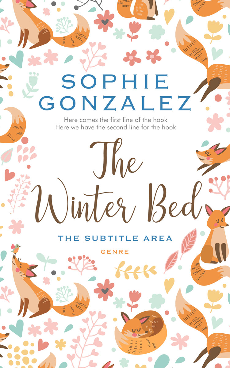 2D view of Bizarre #4841 - Premade Nature Book Cover