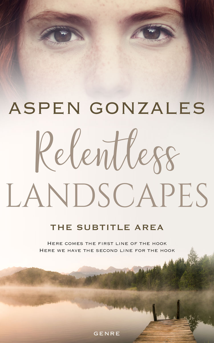 2D view of Bizarre #4845 - Premade Romance Book Cover