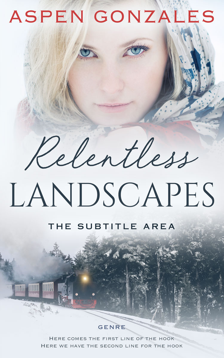 2D view of Premade Romance Book Cover - Mischka