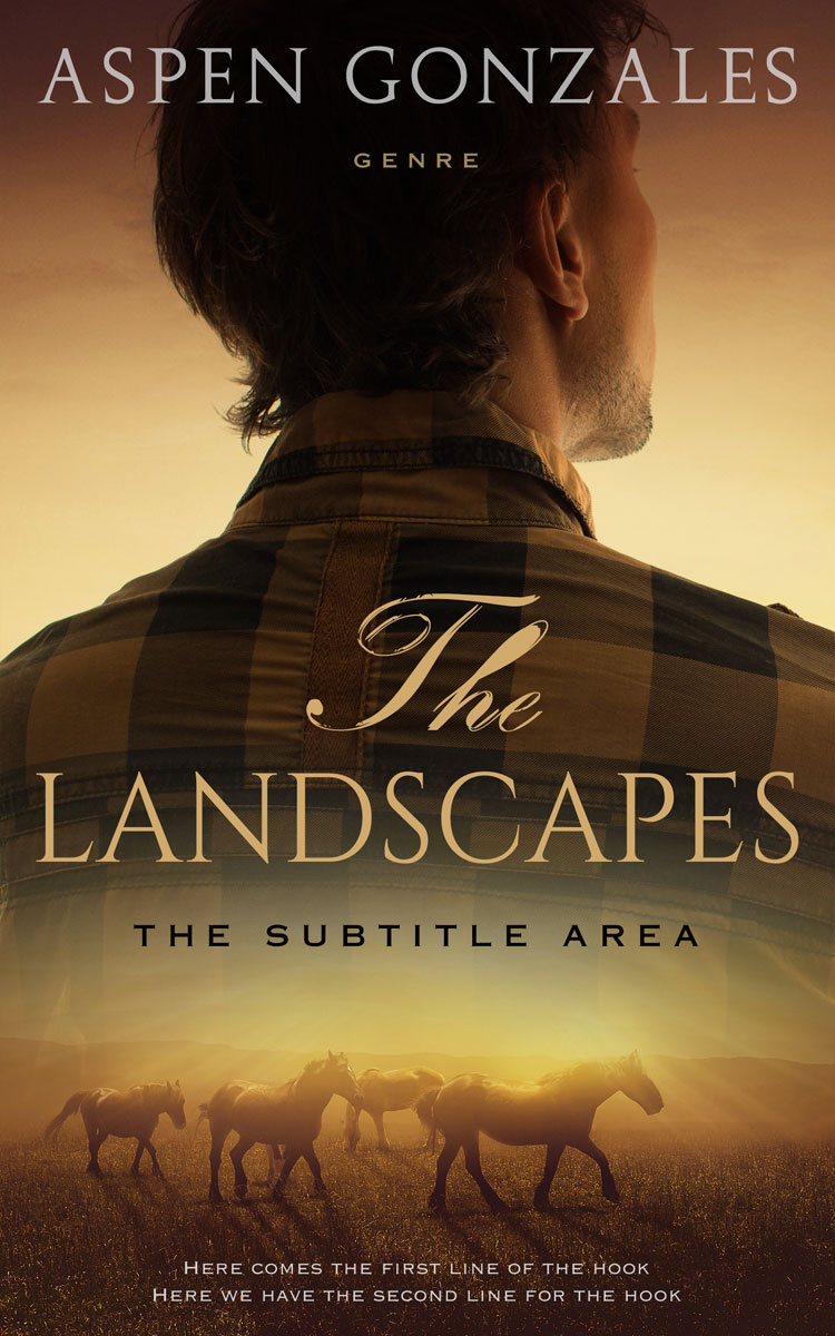 2D view of Mikado #4850 - Premade Romance Book Cover