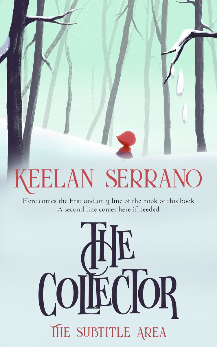 2D view of Swans Down #4867 - Premade Fantasy Book Cover