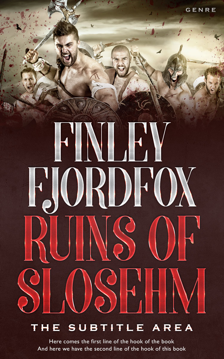 2D view of Eunry #4898 - Premade Historical Book Cover