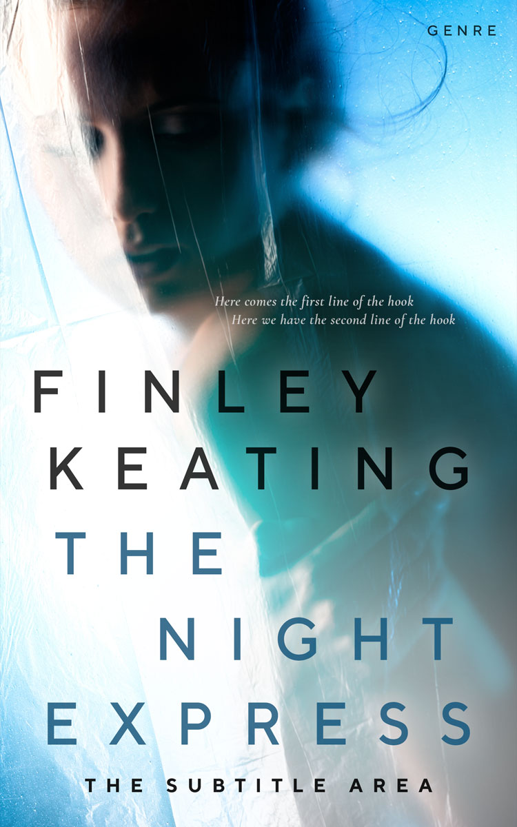 2D view of Blue Dianne #4912 - Premade Mystery & Thriller & Suspense Book Cover