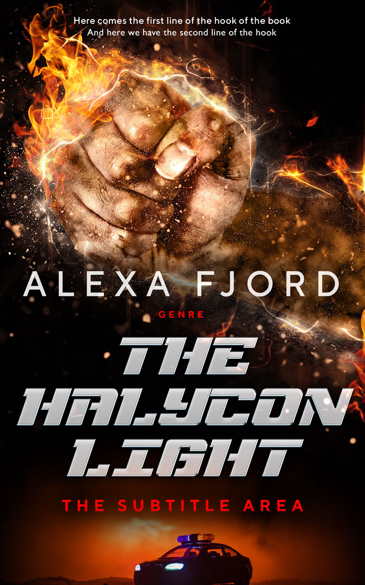 2D view of Premade Mystery & Thriller & Suspense Book Cover - Whiskey