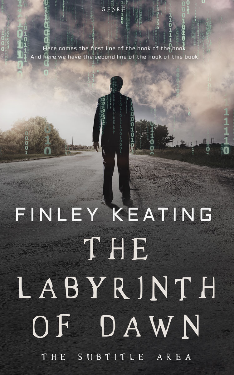 2D view of Mine Shaft #4949 - Premade Mystery & Thriller & Suspense Book Cover