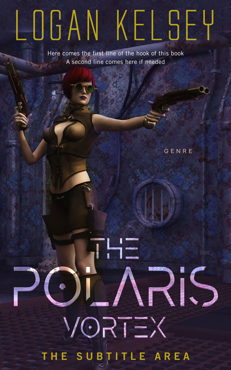 2D view of Bastille #4960 - Premade Apocalyptica Book Cover