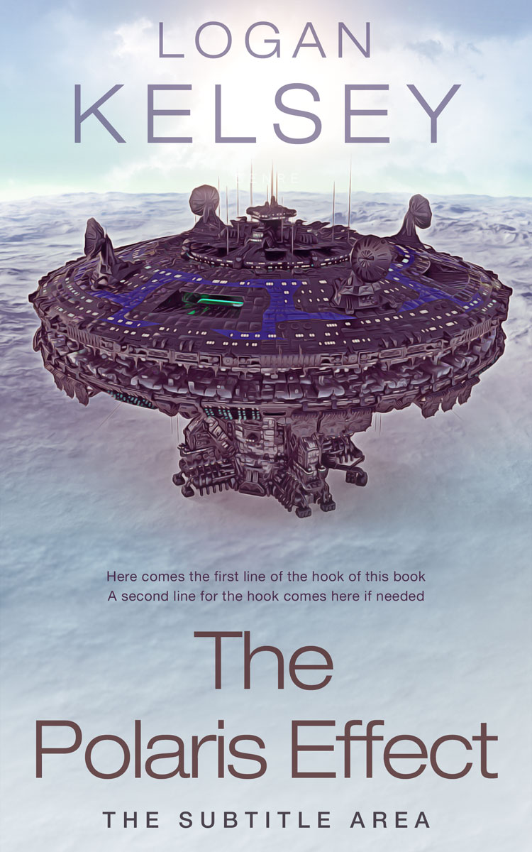 2D view of Loblolly #4968 - Premade Apocalyptica Book Cover