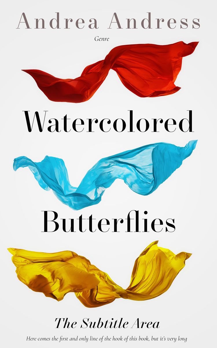 2D view of Gallery #4984 - Premade Abstract Book Cover