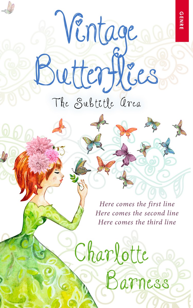 2D view of Kidnapper #5019 - Premade Abstract Book Cover