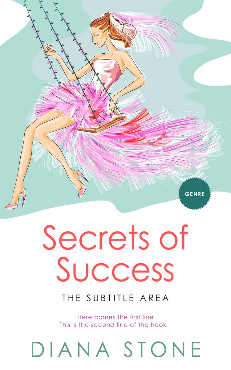 2D view of Iron #5026 - Premade Romance Book Cover