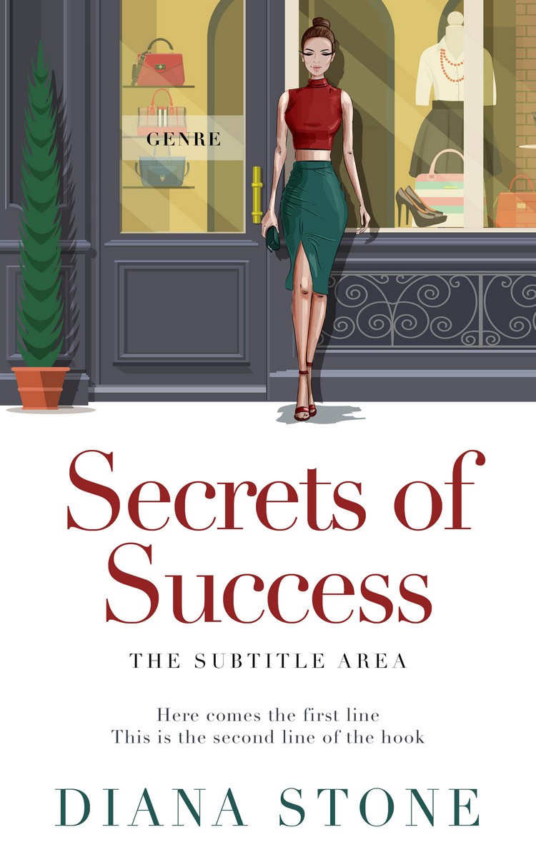 2D view of Premade Teen & Young Adult Book Cover - Cape Cod