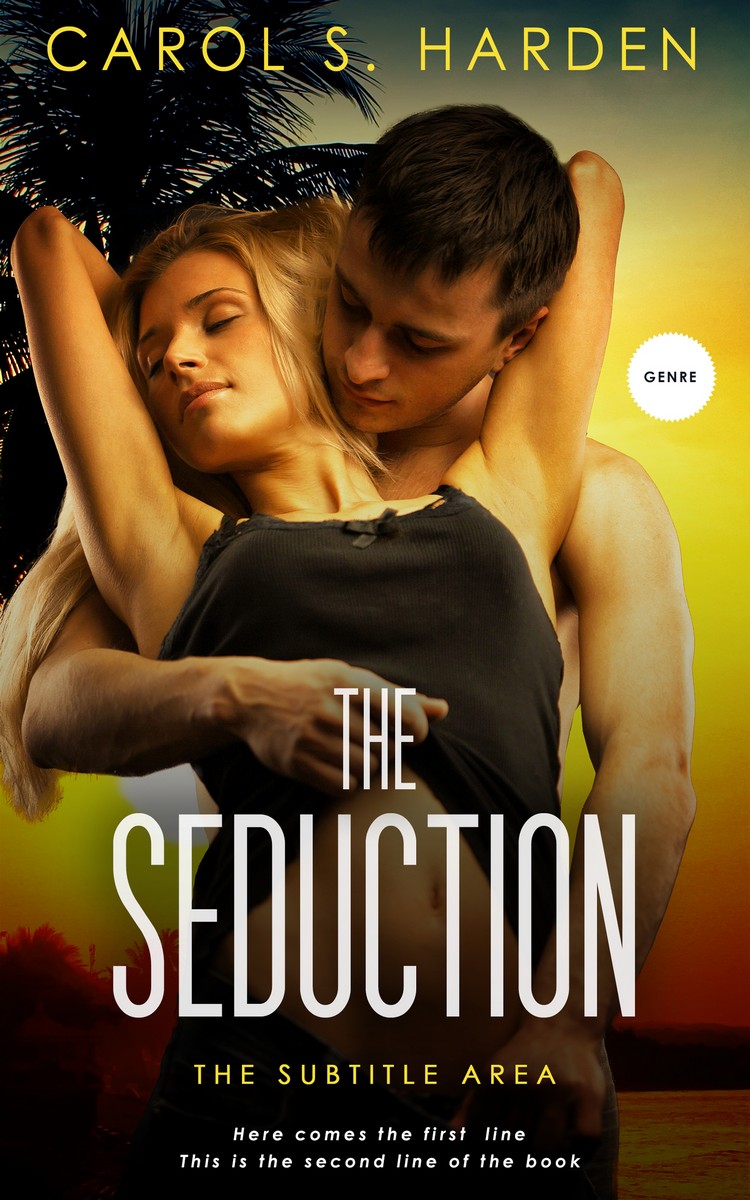 2D view of Premade Erotica Book Cover - Tacha