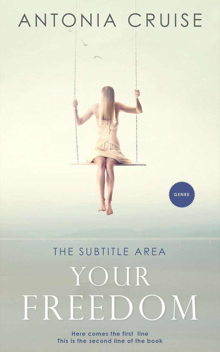 2D view of Moon Mist #5094 - Premade Self-Improvement & Self-Help Book Cover