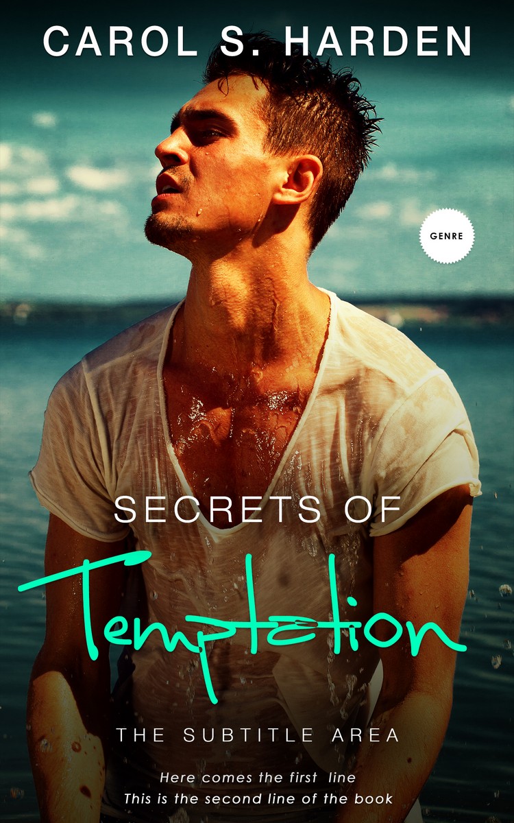 2D view of Premade Erotica Book Cover - Zeus