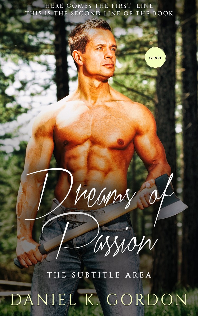 2D view of Rangitoto #5116 - Premade Erotica Book Cover