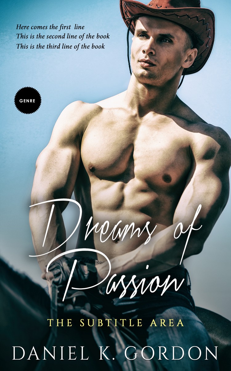 2D view of Premade Erotica Book Cover - Outer Space