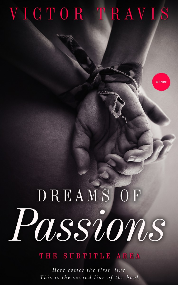 2D view of Premade Erotica Book Cover - Cold Turkey