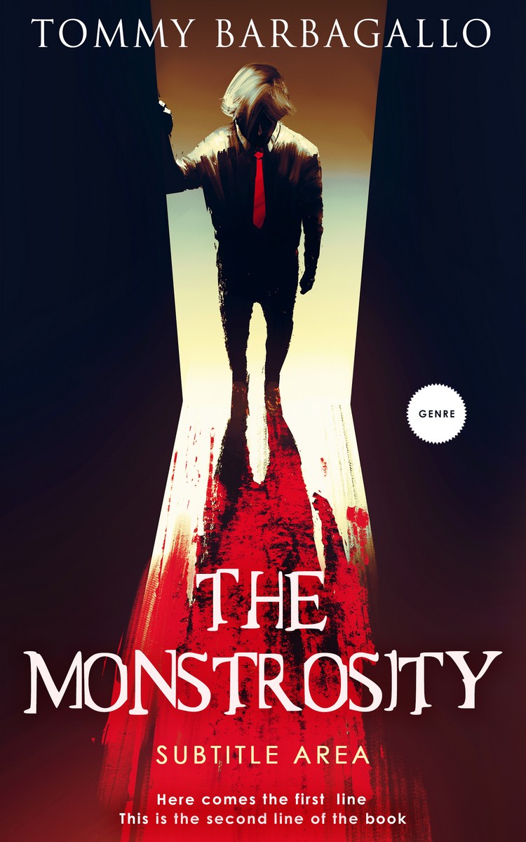 2D view of Japonica #5152 - Premade Mystery & Thriller & Suspense Book Cover