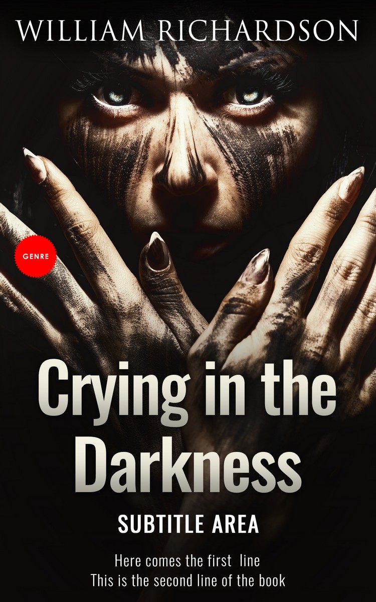 2D view of Vanilla #5165 - Premade Horror Book Cover