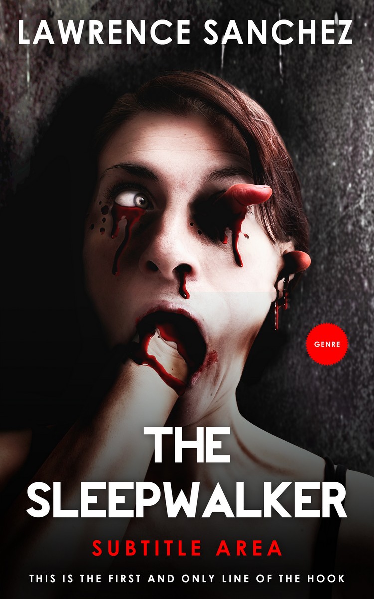 2D view of Cocoa Brown #5180 - Premade Horror Book Cover