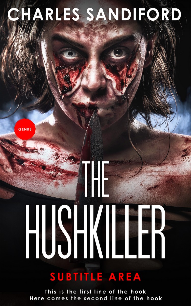 2D view of Oriental Pink #5181 - Premade Apocalyptica Book Cover