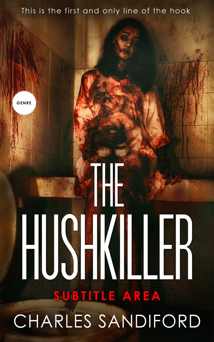 2D view of Mikado #5186 - Premade Horror Book Cover | BookCoverZone