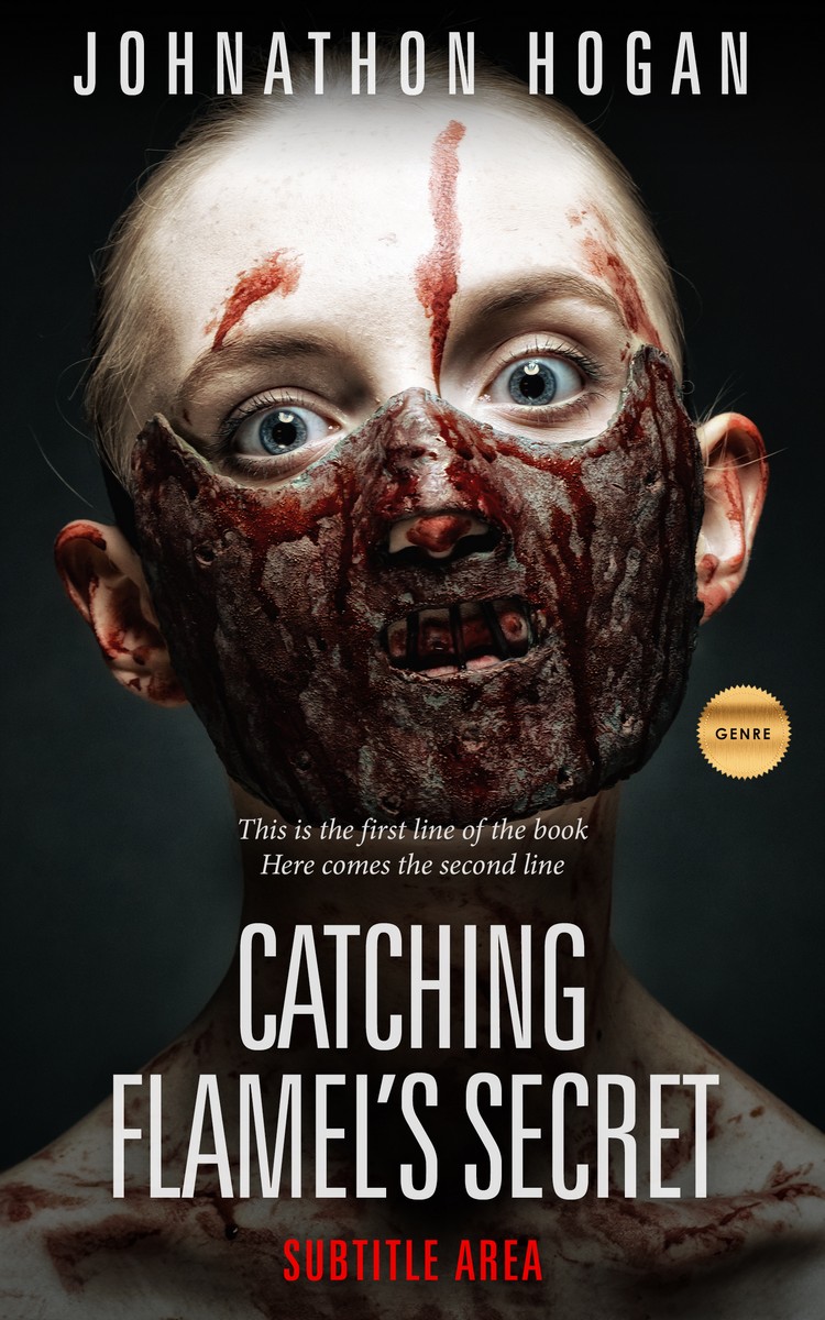 2D view of Wafer #5197 - Premade Mystery & Thriller & Suspense Book Cover