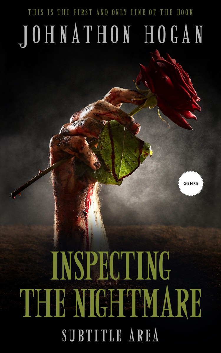 2D view of Zeus #5204 - Premade Horror Book Cover