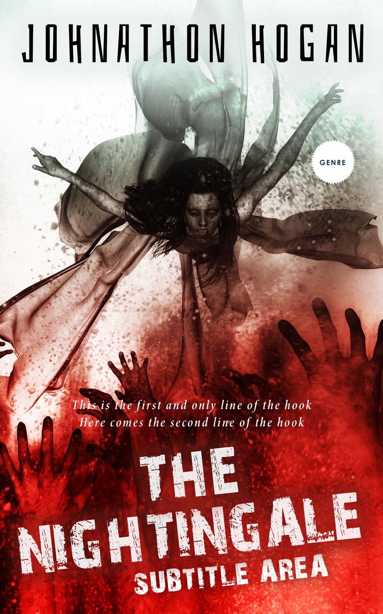 2D view of Old Brick #5211 - Premade Horror Book Cover