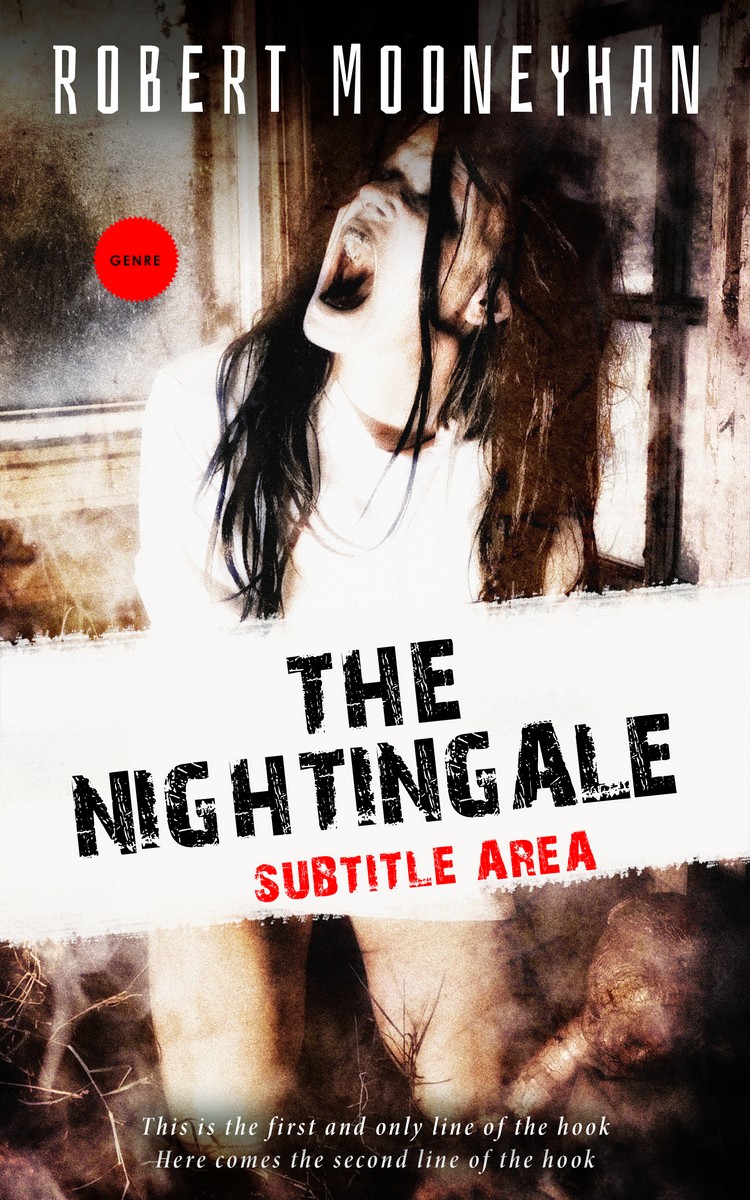 2D view of Premade Horror Book Cover - Gondola