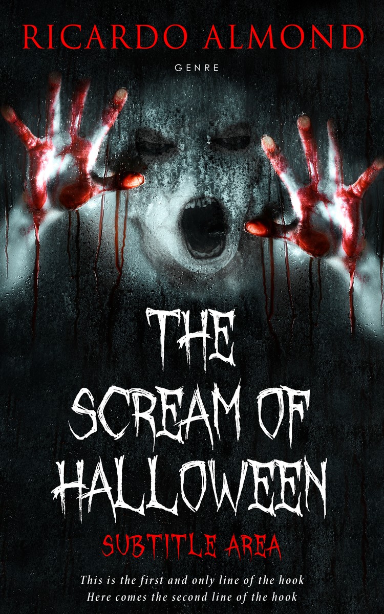 2D view of Woodsmoke #5223 - Premade Horror Book Cover