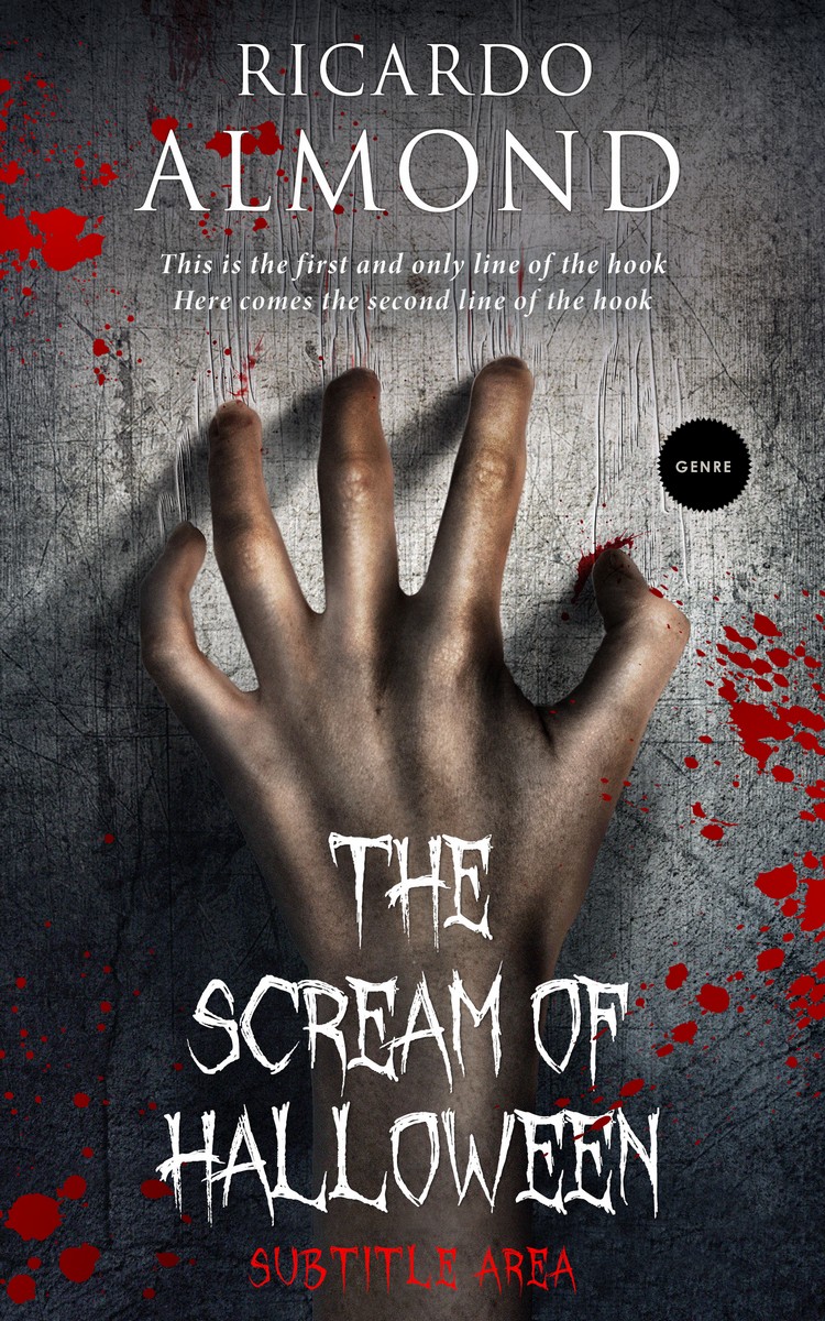 2D view of Thunder #5224 - Premade Horror Book Cover