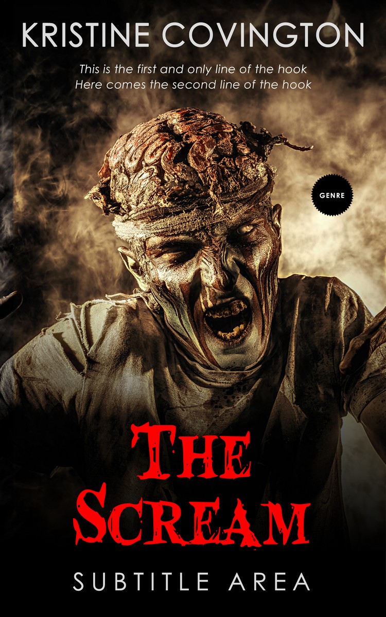 2D view of Antique Brass #5237 - Premade Apocalyptica Book Cover