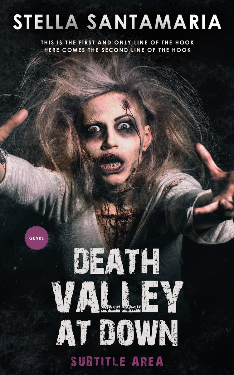 2D view of Cold Turkey #5251 - Premade Horror Book Cover