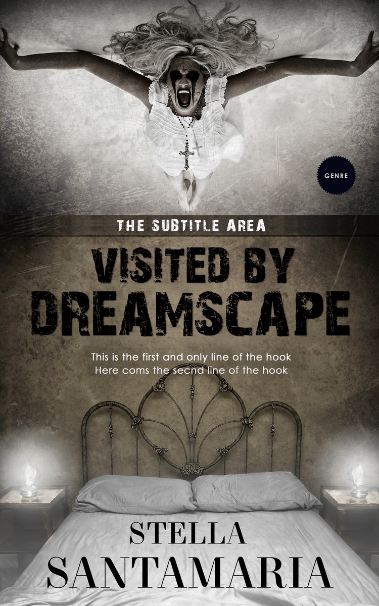 2D view of Flint #5260 - Premade Horror Book Cover | BookCoverZone