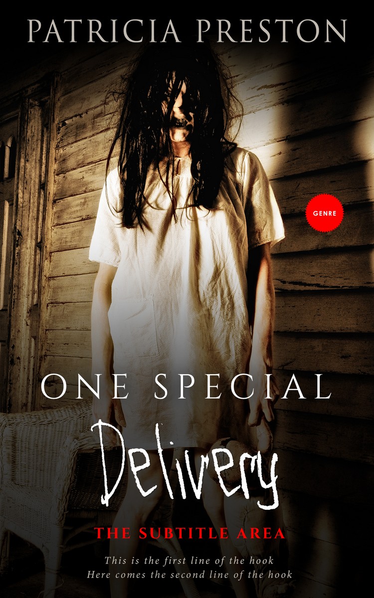 2D view of Oil #5265 - Premade Horror Book Cover | BookCoverZone