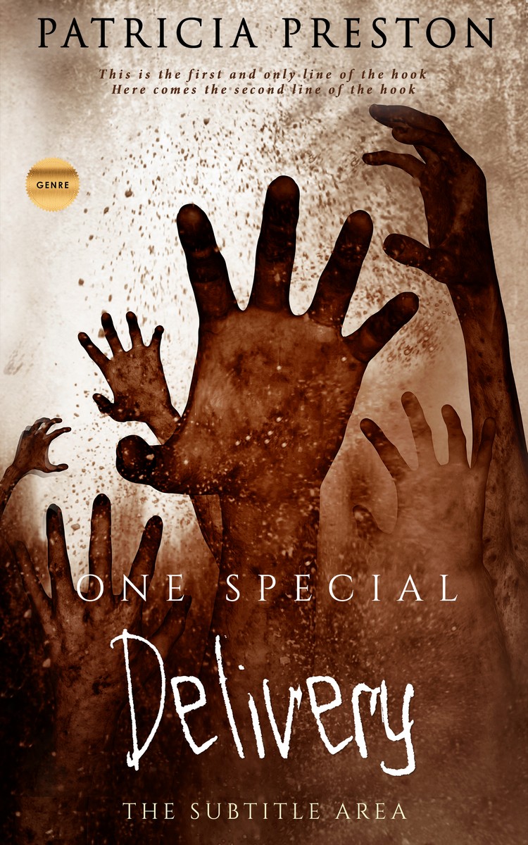 2D view of Van Cleef #5268 - Premade Horror Book Cover