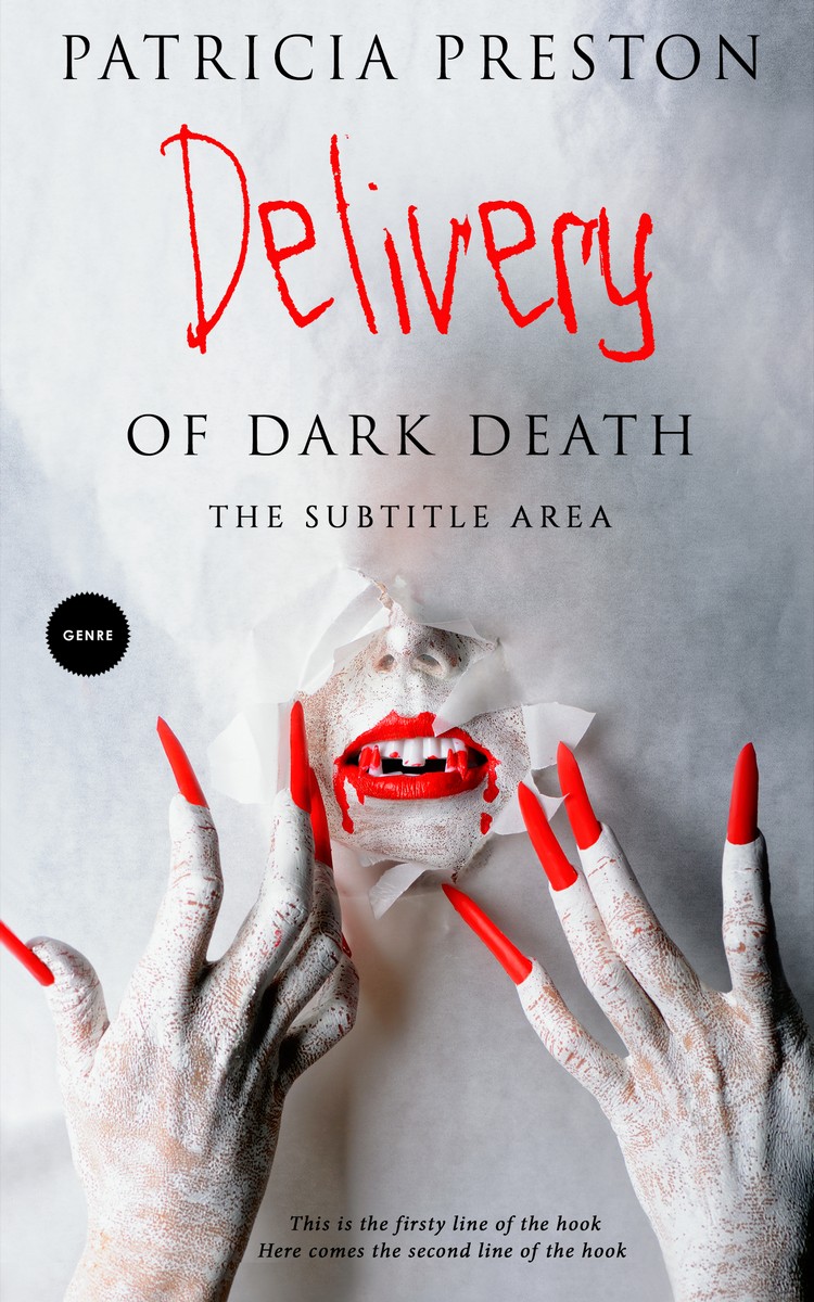 2D view of Iron #5269 - Premade Horror Book Cover