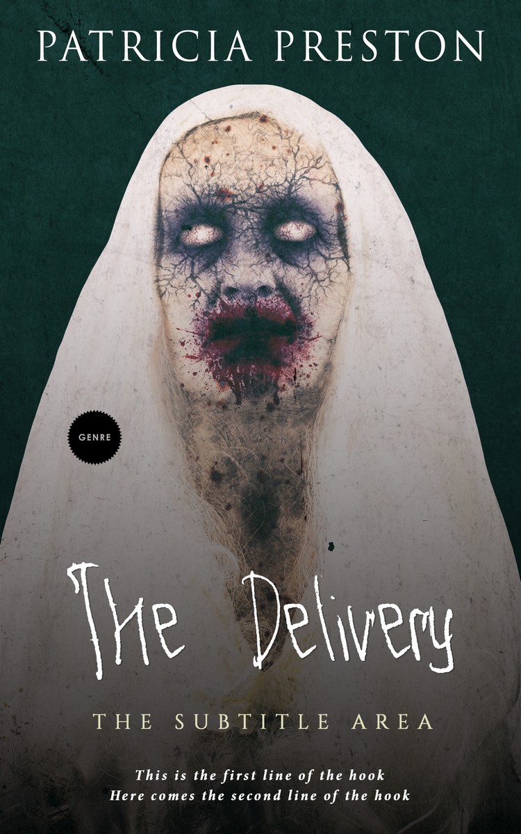 2D view of Outer Space #5271 - Premade Horror Book Cover