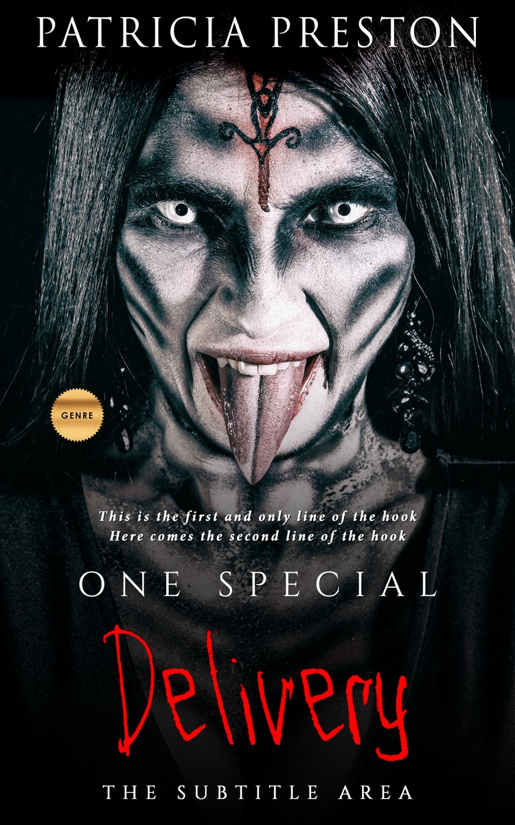 2D view of Thatch #5273 - Premade Horror Book Cover