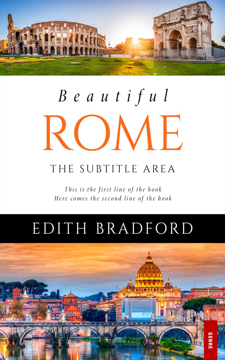 2D view of Antique Brass #5303 - Premade Travel Book Cover